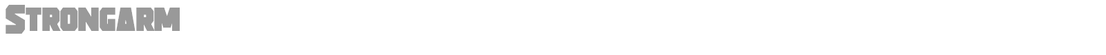 Strongarm font preview